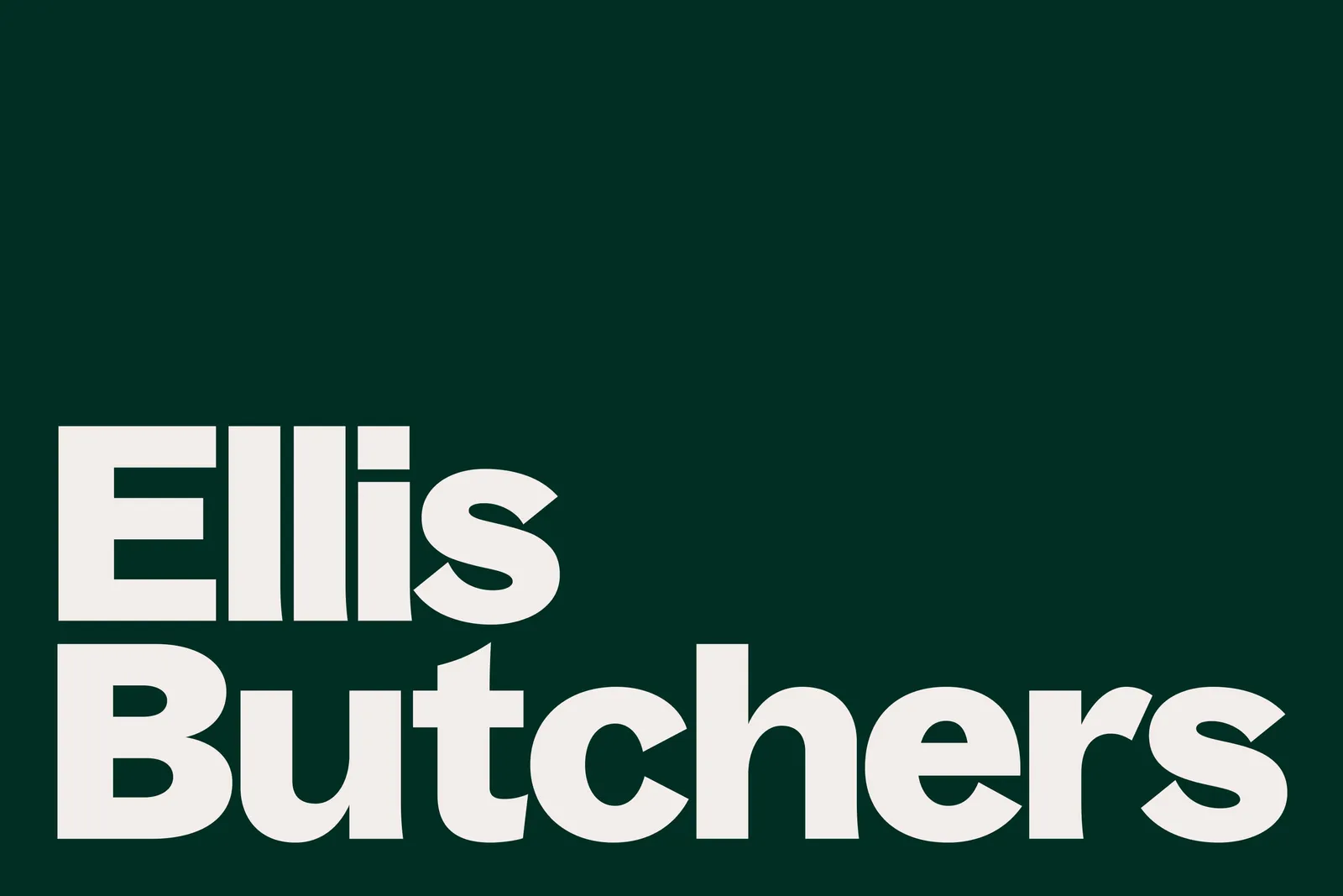 Ellis Butchers by Studio Blackburn