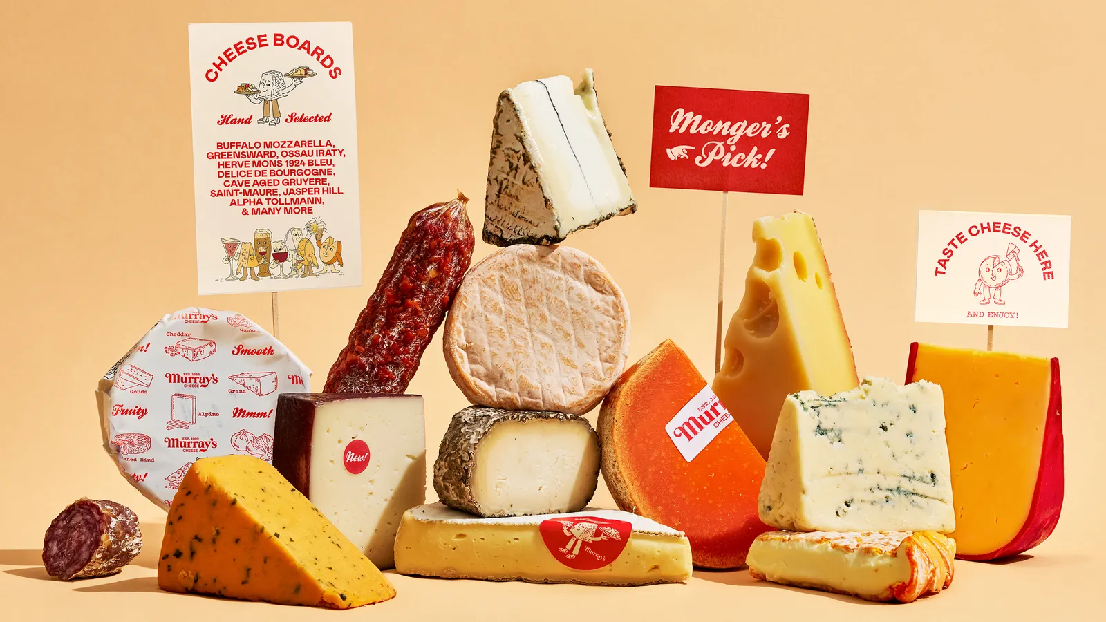 Murray's Cheese by Base Design