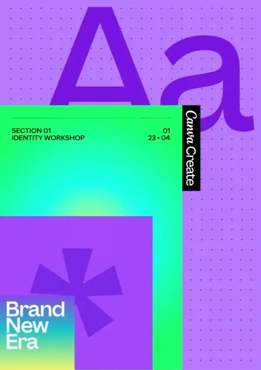 Canva Create 2023: A Brand New Era, gallery 23 poster