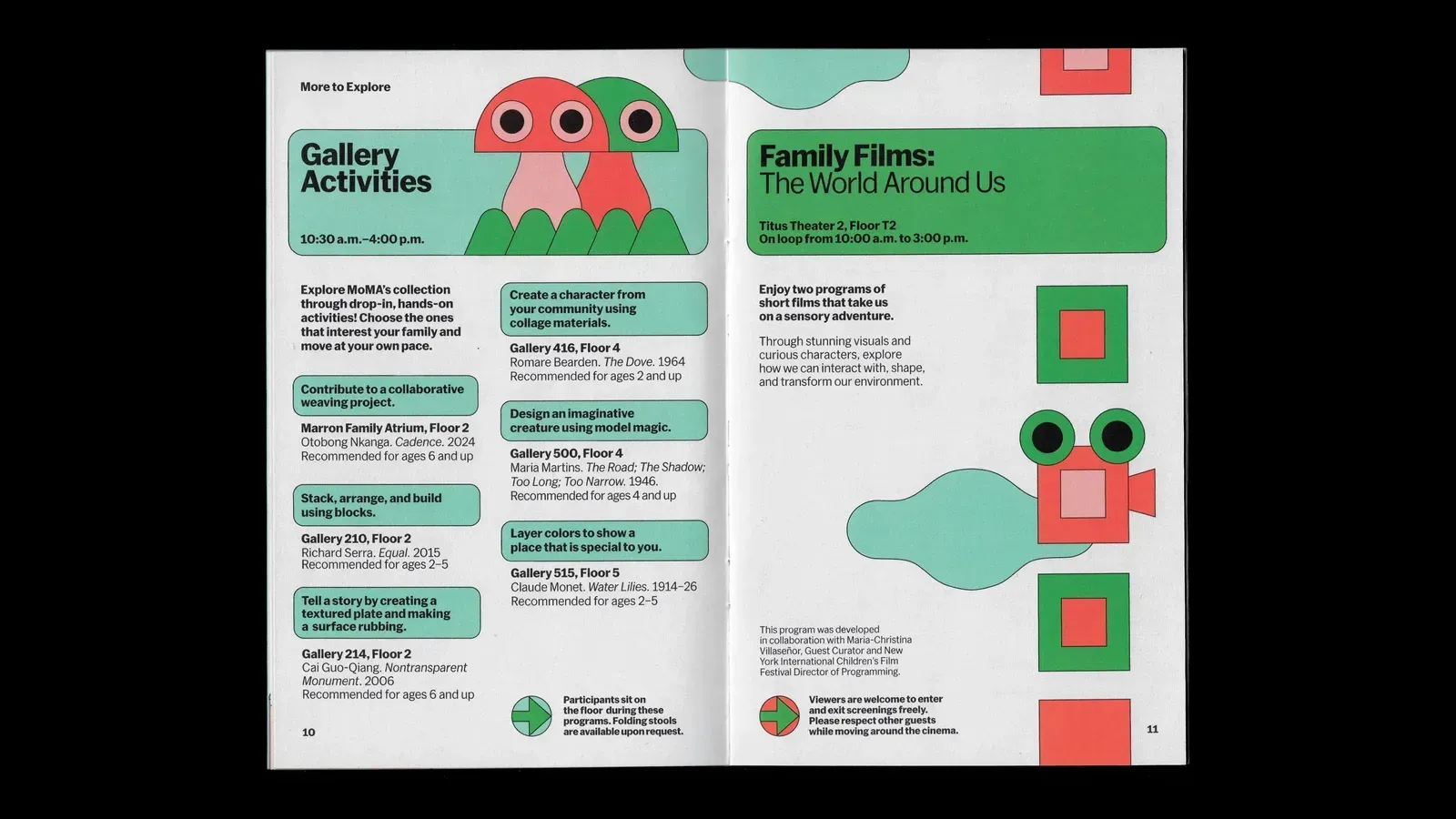 MoMA Family Festival, gallery 19