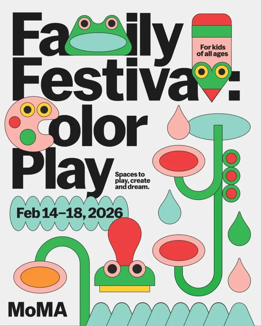 MoMA Family Festival, gallery 37 poster