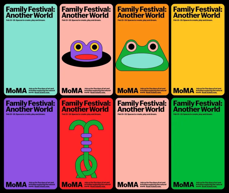 MoMA Family Festival, gallery 5 poster
